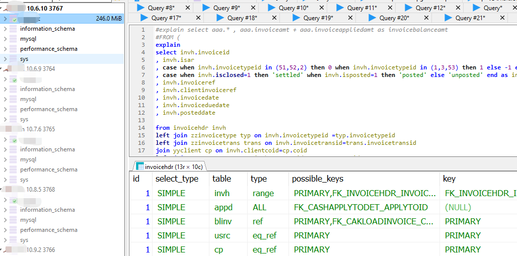 Explain Result Different In Different Versions MariaDB Knowledge Base