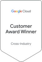 Google Cloud Customer Award Winner